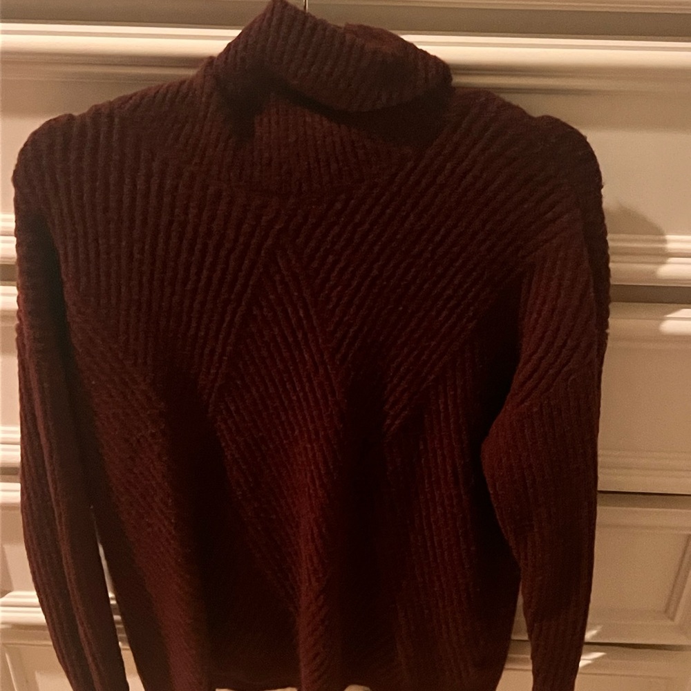 Men's Burgundy Sweater